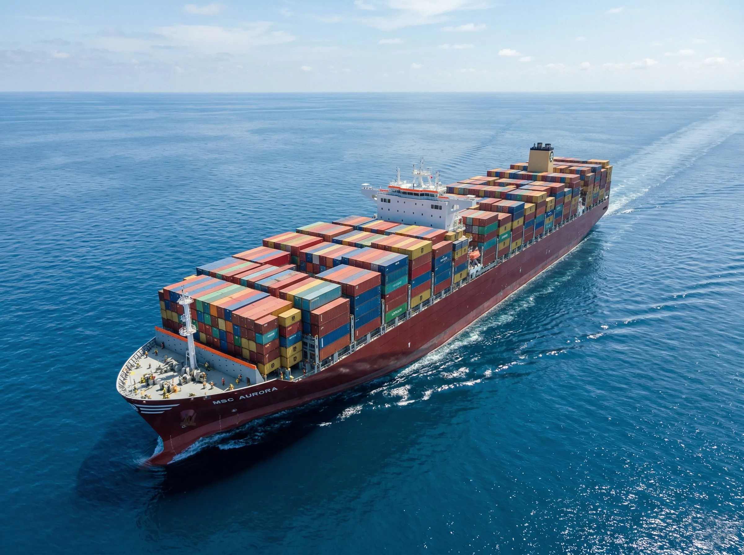 Seefracht Container Überseetransport Schweiz